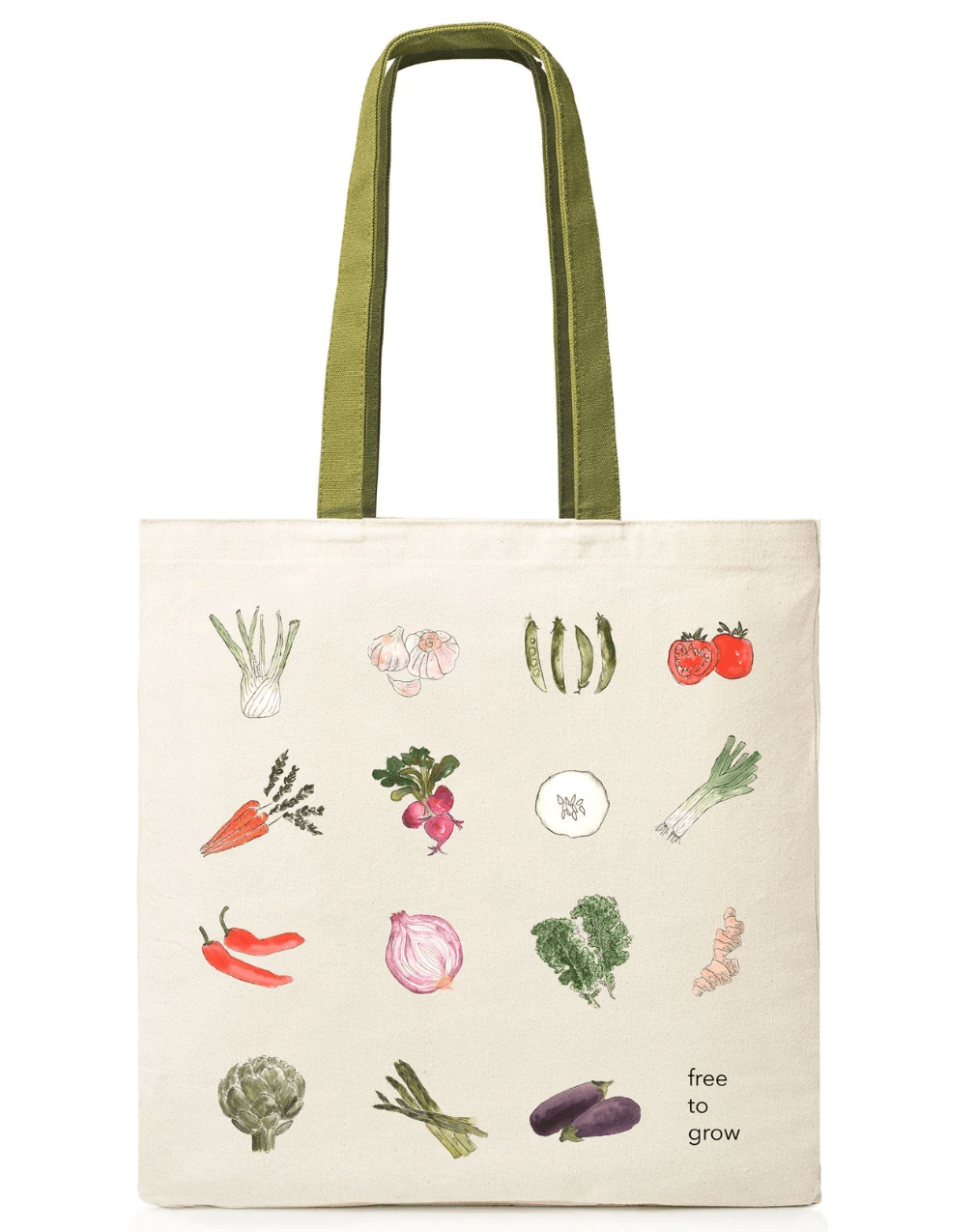 Free to Grow (Veggies) | Tote by The Tote Project