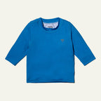 French Blue Baby Rashguard Swimsuit La Vie Bien French Blue Baby Rashguard
