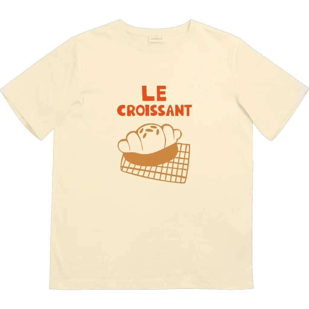 French Cafe Kids Graphic T-Shirt by Polished Prints