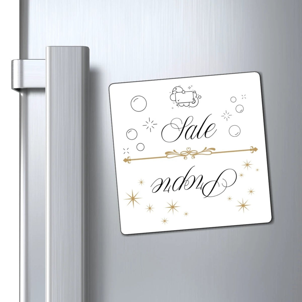 French Dirty and Clean Dishwasher Magnet, French Sale et Propre Status Magnet by Printify