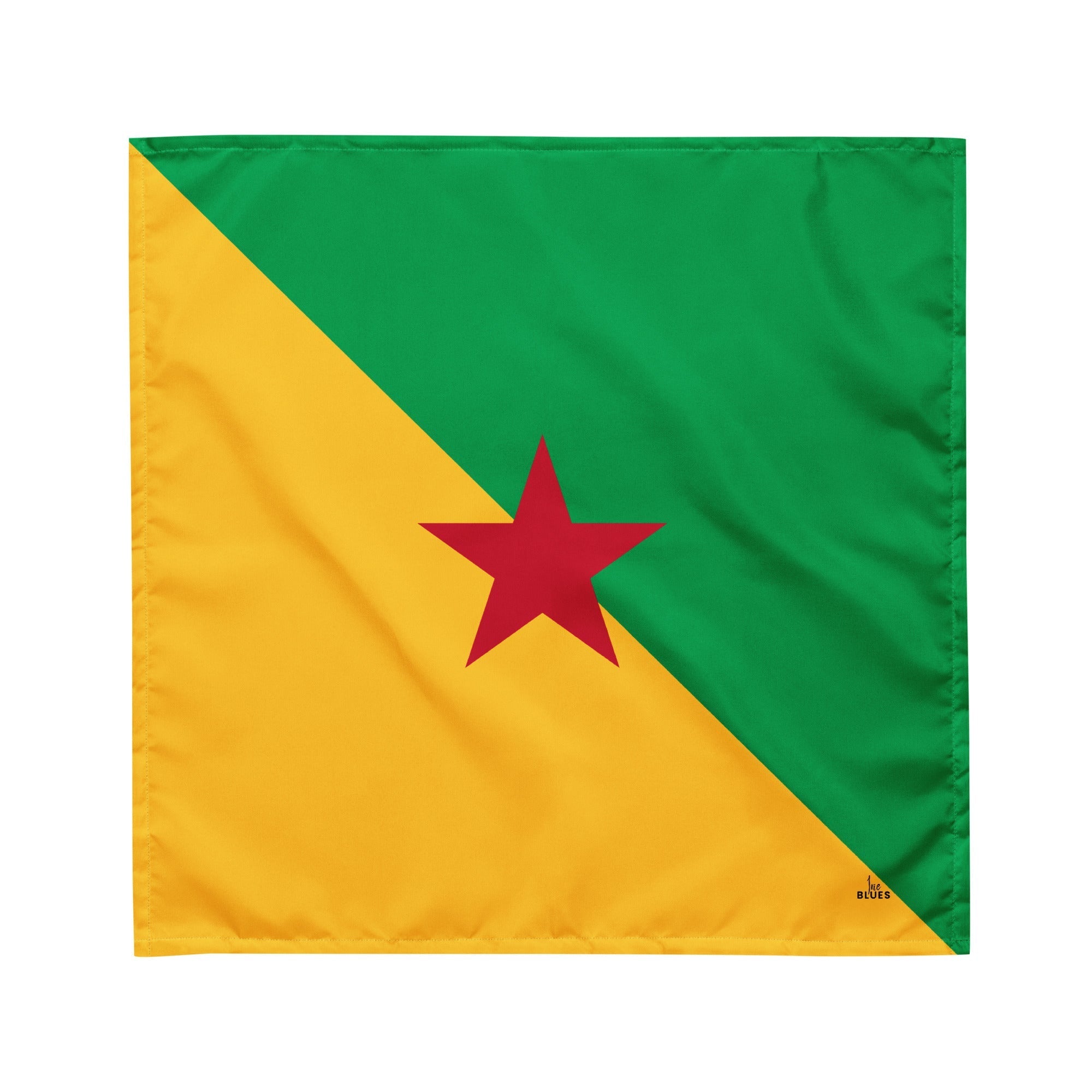 French Guiana Flag Bandana All-Over Print Bandana La Vie Bien French Guiana Flag Bandana