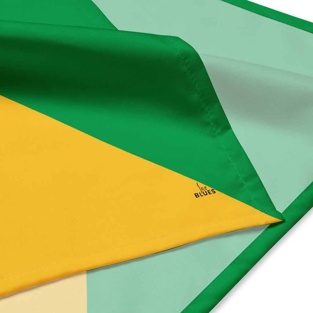 French Guiana Flag Bandana All-Over Print Bandana La Vie Bien French Guiana Flag Bandana
