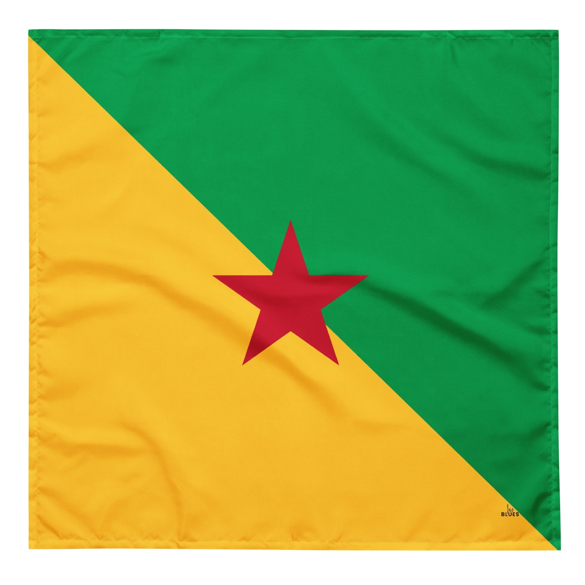 French Guiana Flag Bandana All-Over Print Bandana La Vie Bien French Guiana Flag Bandana