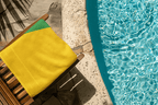 French Guiana Flag Beach Towel Beach Towel (Generic Brand) La Vie Bien French Guiana Flag Beach Towel