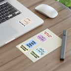 French Motivational Phrase Sticker Sheets | Pastel Quote Stickers Paper products La Vie Bien French Motivational Phrase Sticker Sheets | Pastel Quote Stickers