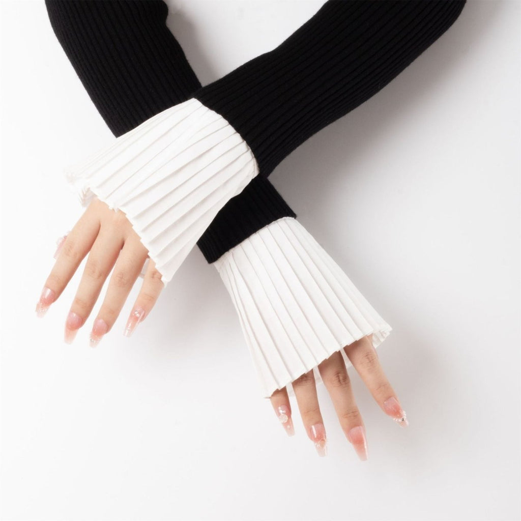 French Pleated Cuff Sleeves (MAC422) La Vie Bien French Pleated Cuff Sleeves (MAC422)