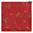 French Provencal napkin - Cotton - Clos des Oliviers red | Label France Napkin La Vie Bien French Provencal napkin - Cotton - Clos des Oliviers red | Label France