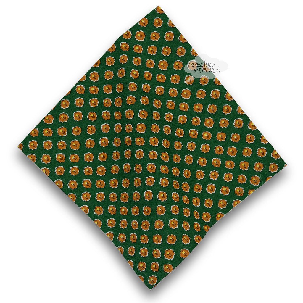 French Provencal napkin - Cotton - Olives green | Le Cluny Napkin La Vie Bien French Provencal napkin - Cotton - Olives green | Le Cluny