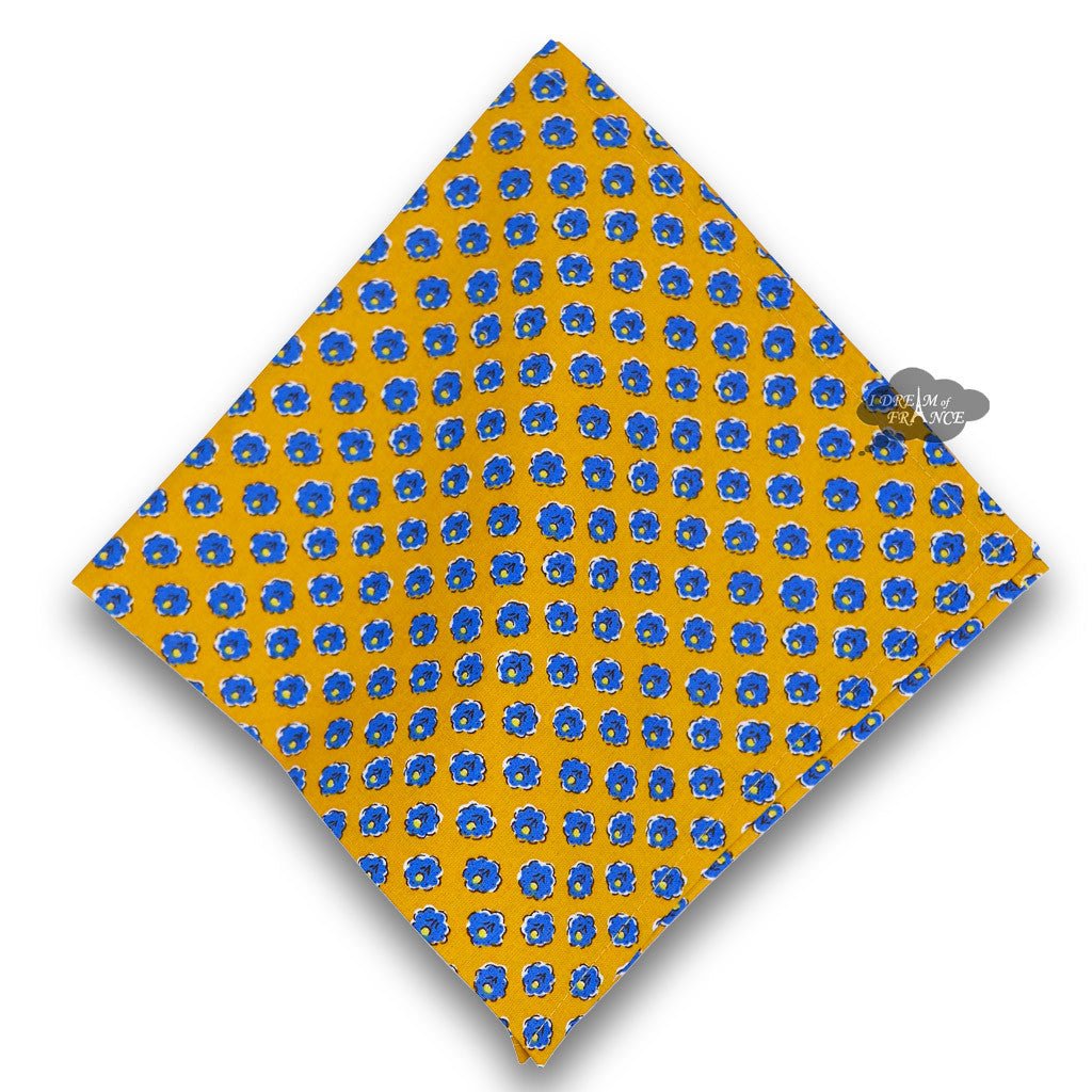 French Provencal napkin - Cotton - Olives mustard yellow | Le Cluny Napkin La Vie Bien French Provencal napkin - Cotton - Olives mustard yellow | Le Cluny