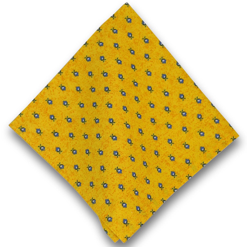 French Provencal napkin - Cotton - Sunflower blue | Le Cluny Napkin La Vie Bien French Provencal napkin - Cotton - Sunflower blue | Le Cluny