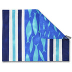 French Provencal placemat - Acrylic coated cotton - Spill - proof - Reversible - Fishy Fish | Le Cluny Placemat La Vie Bien French Provencal placemat - Acrylic coated cotton - Spill - proof - Reversible - Fishy Fish | Le Cluny