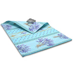 French Provencal placemat - Acrylic coated cotton - Spill - proof - Reversible - Lavender blue | Le Cluny Placemat La Vie Bien French Provencal placemat - Acrylic coated cotton - Spill - proof - Reversible - Lavender blue | Le Cluny