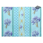 French Provencal placemat - Acrylic coated cotton - Spill - proof - Reversible - Lavender blue | Le Cluny Placemat La Vie Bien French Provencal placemat - Acrylic coated cotton - Spill - proof - Reversible - Lavender blue | Le Cluny