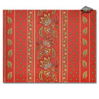 French Provencal placemat - Acrylic coated cotton - Spill - proof - Reversible - Lisa red | Le Cluny Placemat La Vie Bien French Provencal placemat - Acrylic coated cotton - Spill - proof - Reversible - Lisa red | Le Cluny