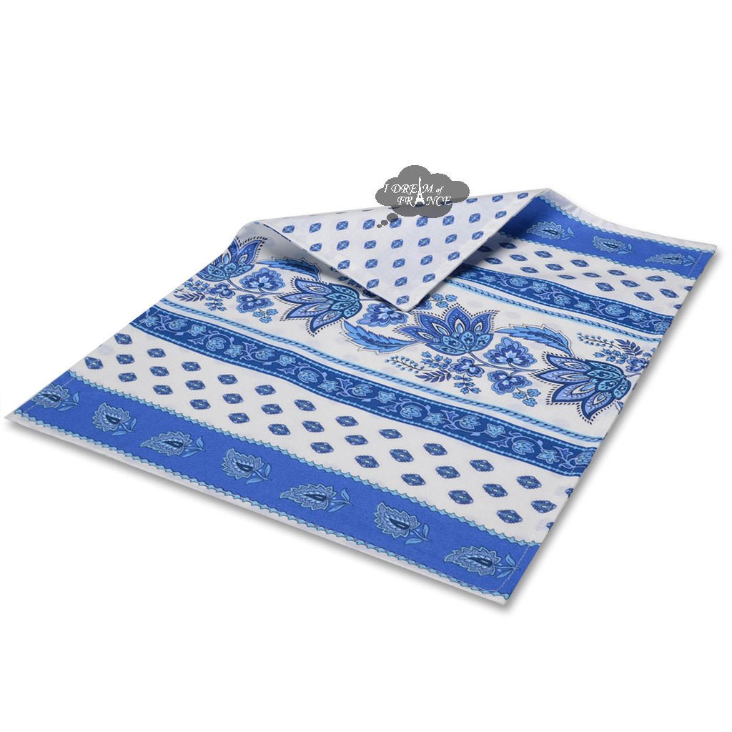 French Provencal placemat - Acrylic coated cotton - Spill - proof - Reversible - Lisa white | Le Cluny Placemat La Vie Bien French Provencal placemat - Acrylic coated cotton - Spill - proof - Reversible - Lisa white | Le Cluny