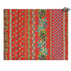 French Provencal placemat - Acrylic coated cotton - Spill - proof - Reversible - Olives red | Le Cluny Placemat La Vie Bien French Provencal placemat - Acrylic coated cotton - Spill - proof - Reversible - Olives red | Le Cluny
