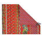 French Provencal placemat - Acrylic coated cotton - Spill - proof - Reversible - Olives red | Le Cluny Placemat La Vie Bien French Provencal placemat - Acrylic coated cotton - Spill - proof - Reversible - Olives red | Le Cluny