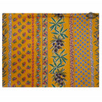 French Provencal placemat - Acrylic coated cotton - Spill - proof - Reversible - Olives yellow | Le Cluny Placemat La Vie Bien French Provencal placemat - Acrylic coated cotton - Spill - proof - Reversible - Olives yellow | Le Cluny