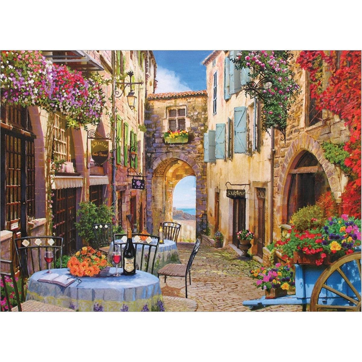 French Village 1000 Piece Jigsaw Puzzle Cobble Hill Jigsaw Puzzle La Vie Bien French Village 1000 Piece Jigsaw Puzzle Cobble Hill