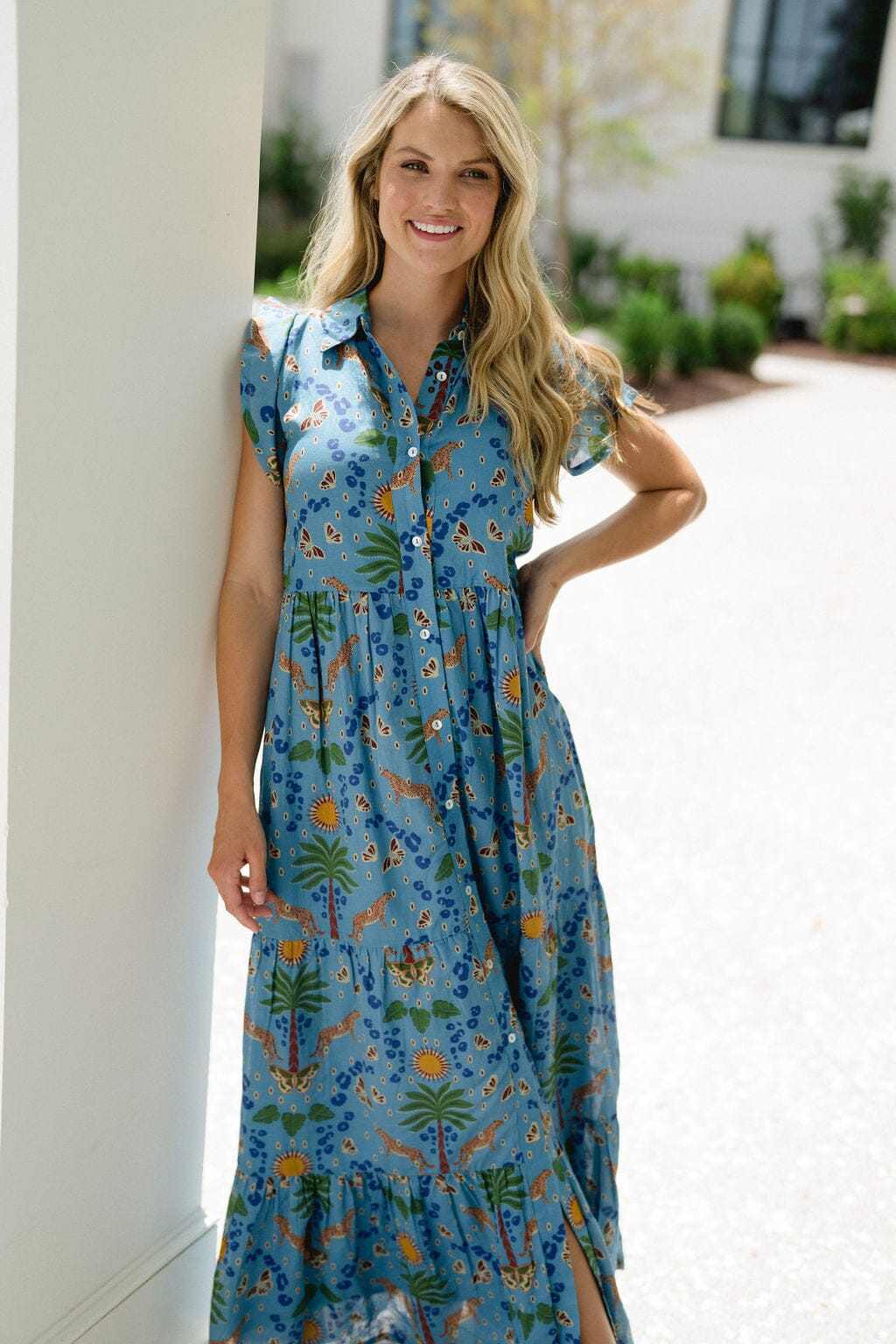 Frenchi Dress - Cheetah Cove