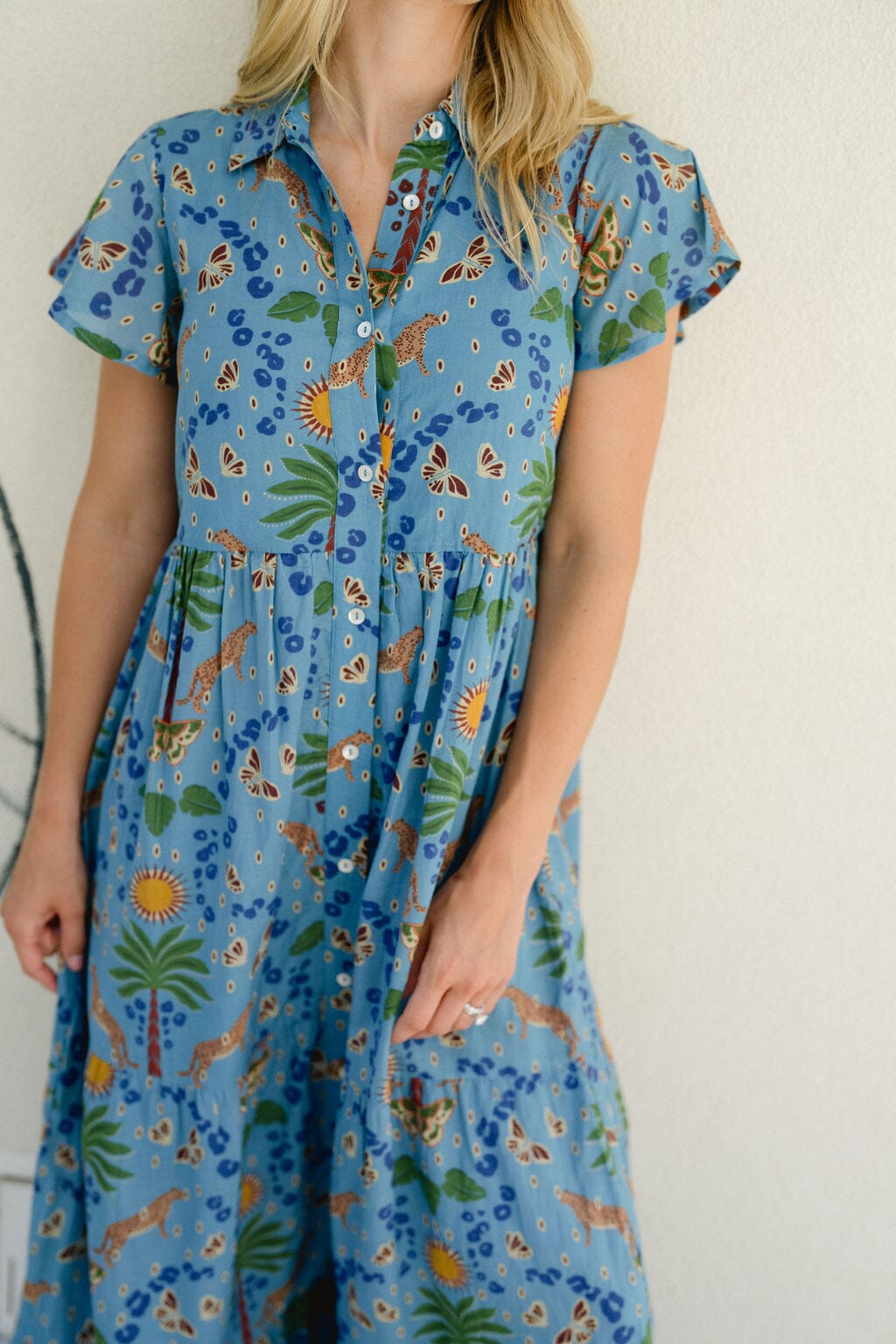 Frenchi Dress - Cheetah Cove