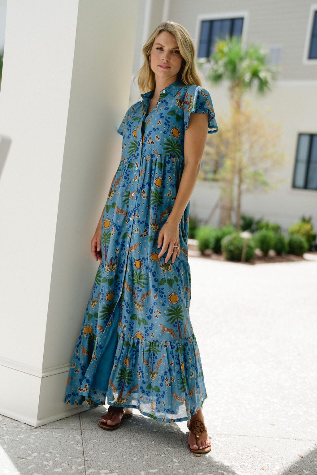 Frenchi Dress - Cheetah Cove