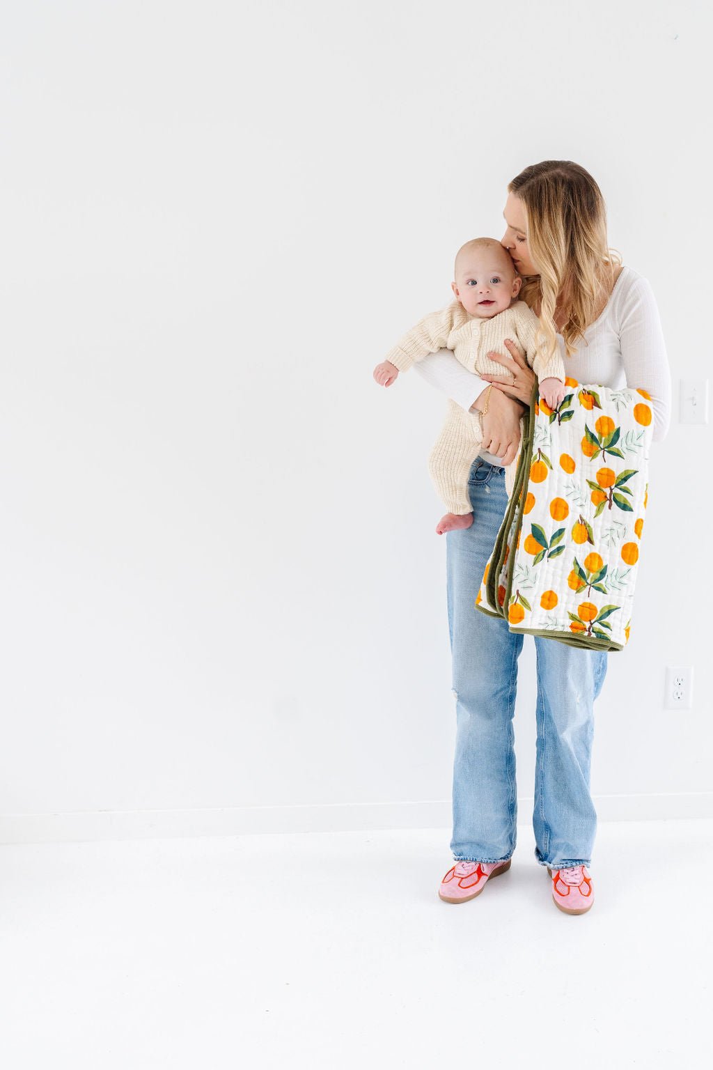 Fresh Clementine Quilt Quilts La Vie Bien Fresh Clementine Quilt