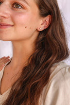 Freshwater Pearl Stud by Rose & Clay