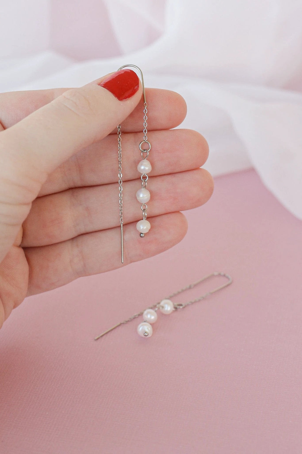 Freshwater Pearl Threader by Rose & Clay