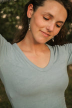 Freshwater Pearl Threader by Rose & Clay