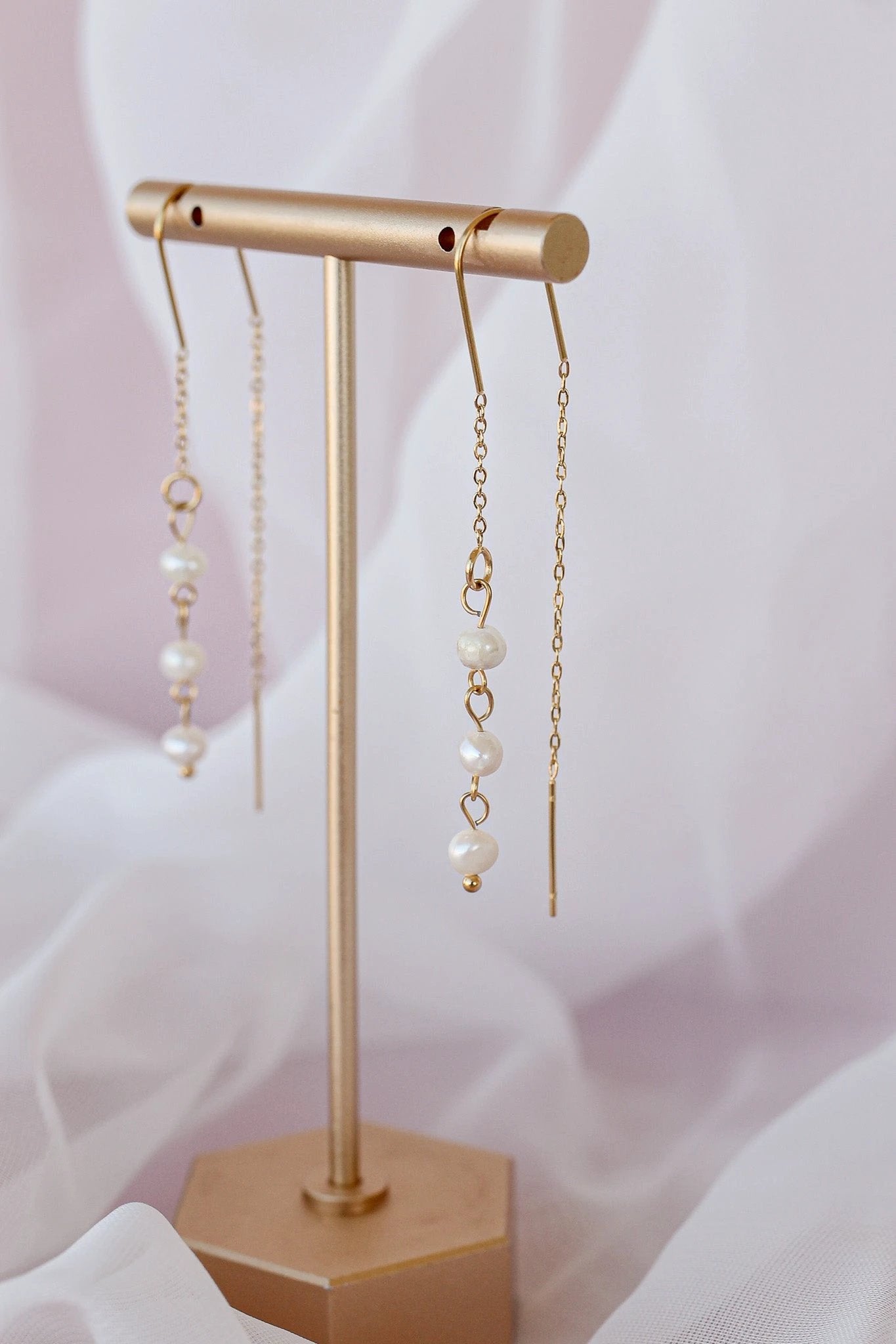Freshwater Pearl Threader by Rose & Clay