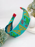 Frida Embroidered Headband by Ash & Rose