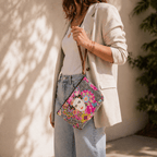 Frida Kahlo Printed Boho Wristlet | Clutch - Thailand Bags La Vie Bien Frida Kahlo Printed Boho Wristlet | Clutch - Thailand