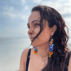 Frida Kahlo Seed Bead Dangly Earrings - Guatemala Jewelry La Vie Bien Frida Kahlo Seed Bead Dangly Earrings - Guatemala
