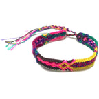 Friendship Macrame Woven Boho String Bracelet (4 Sizes) - Mexico Jewelry La Vie Bien Friendship Macrame Woven Boho String Bracelet (4 Sizes) - Mexico