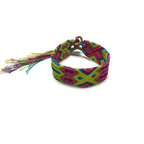 Friendship Macrame Woven Boho String Bracelet (4 Sizes) - Mexico Jewelry La Vie Bien Friendship Macrame Woven Boho String Bracelet (4 Sizes) - Mexico