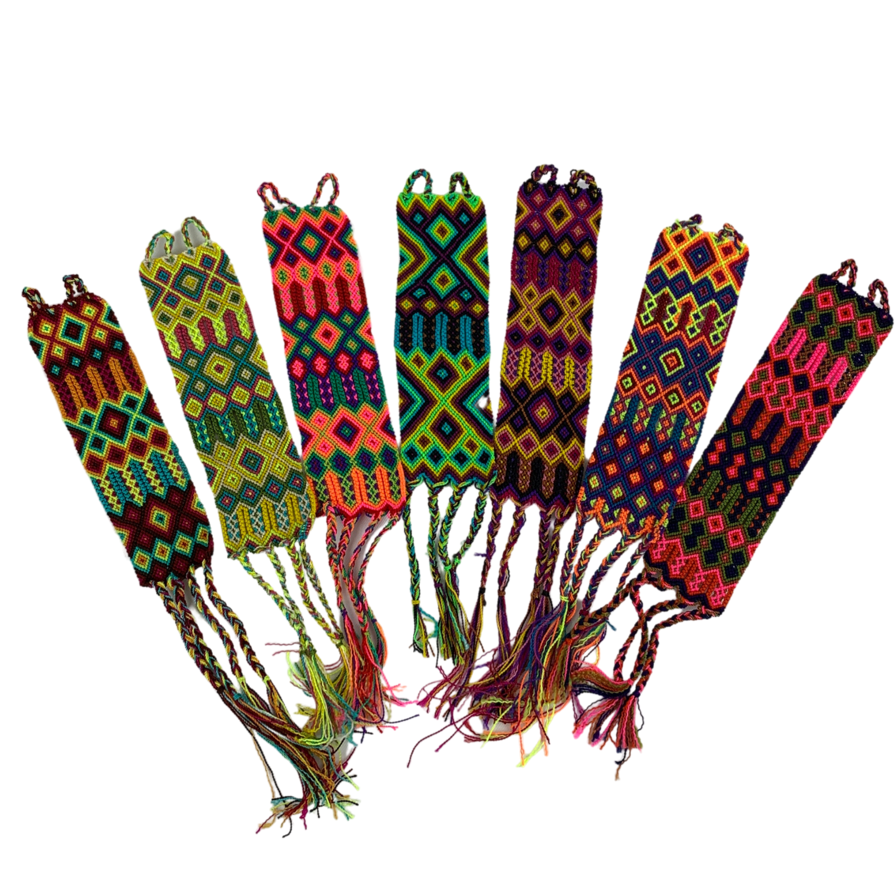 Friendship Macrame Woven Boho String Bracelet (4 Sizes) - Mexico Jewelry La Vie Bien Friendship Macrame Woven Boho String Bracelet (4 Sizes) - Mexico