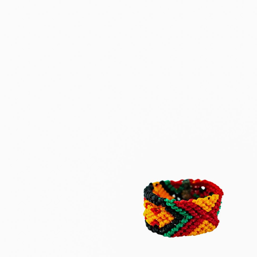 Friendship Macrame Woven Ring - Mexico Jewelry La Vie Bien Friendship Macrame Woven Ring - Mexico
