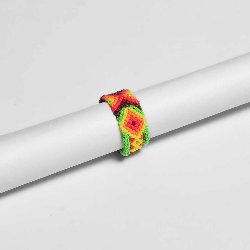 Friendship Macrame Woven Ring - Mexico Jewelry La Vie Bien Friendship Macrame Woven Ring - Mexico
