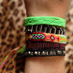 Friendship Woven Bracelet Slide Knot String - Choose Color - Mexico Jewelry La Vie Bien Friendship Woven Bracelet Slide Knot String - Choose Color - Mexico