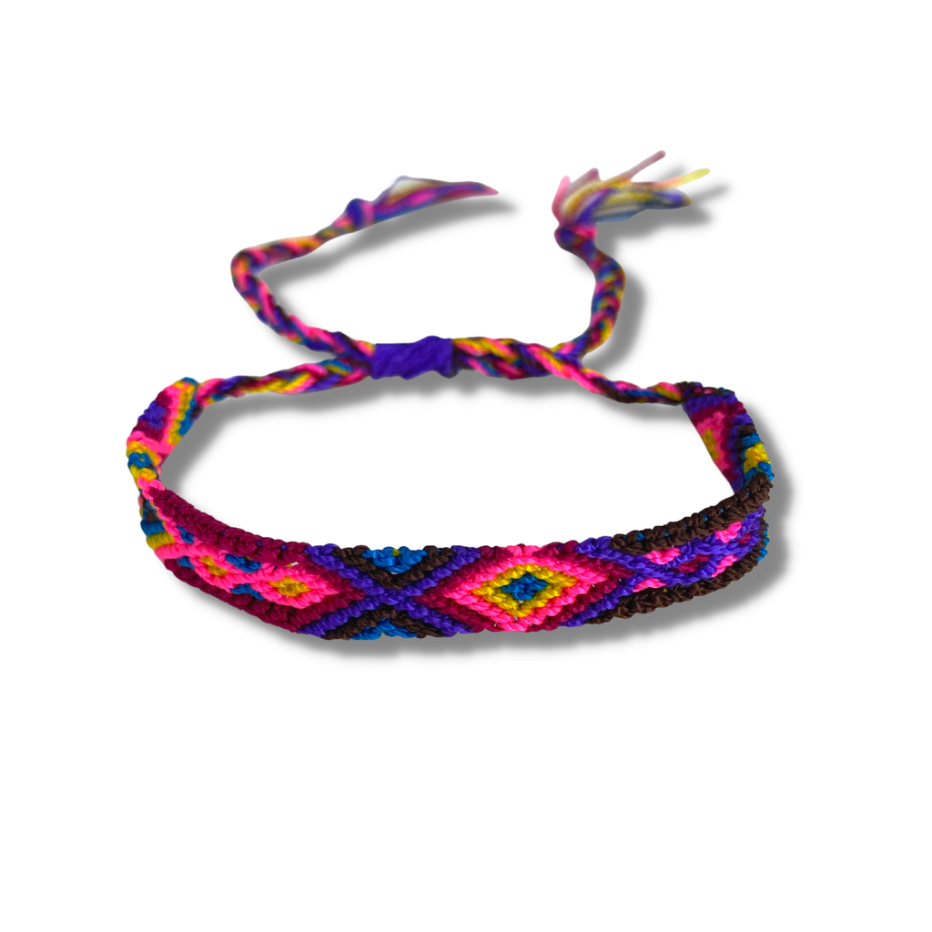 Friendship Woven Bracelet Slide Knot String - Choose Color - Mexico Jewelry La Vie Bien Friendship Woven Bracelet Slide Knot String - Choose Color - Mexico