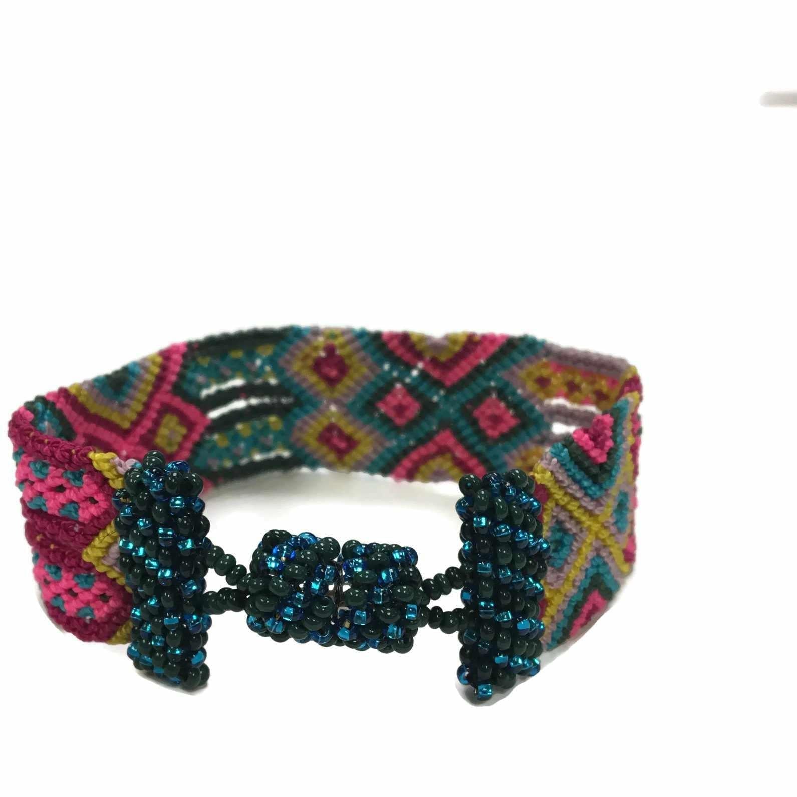 Friendship Woven Magnetic Bracelet - Mexico Jewelry La Vie Bien Friendship Woven Magnetic Bracelet - Mexico