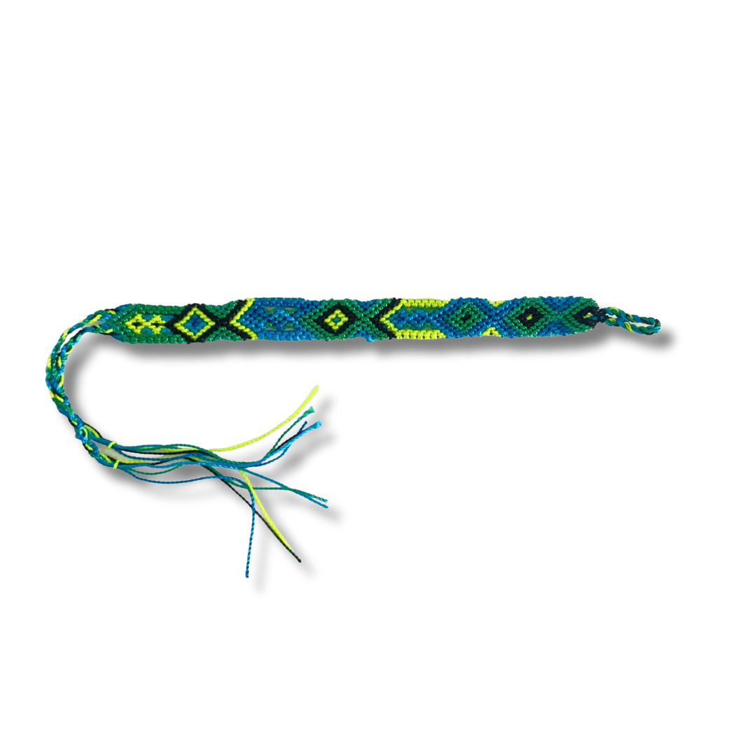 Friendship Woven String Bracelet Small Macrame - Choose Color - Mexico Jewelry La Vie Bien Friendship Woven String Bracelet Small Macrame - Choose Color - Mexico