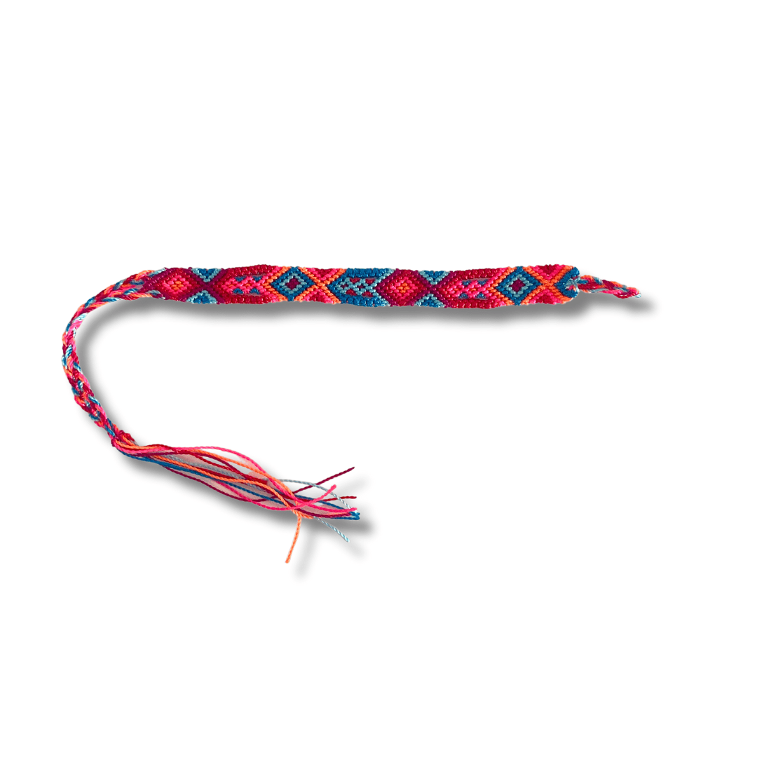 Friendship Woven String Bracelet Small Macrame - Choose Color - Mexico Jewelry La Vie Bien Friendship Woven String Bracelet Small Macrame - Choose Color - Mexico
