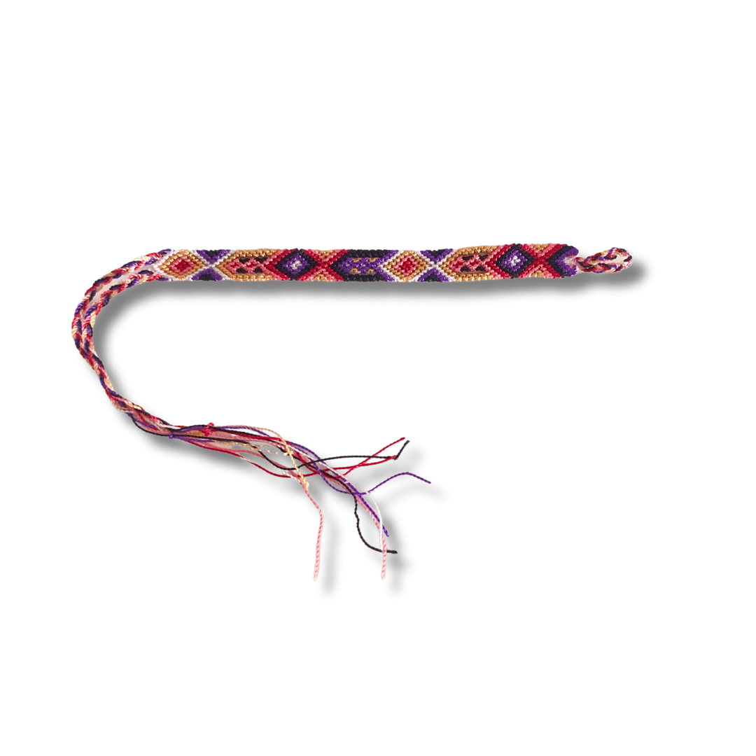 Friendship Woven String Bracelet Small Macrame - Choose Color - Mexico Jewelry La Vie Bien Friendship Woven String Bracelet Small Macrame - Choose Color - Mexico