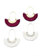 Fringe Hoops by Fair Anita
