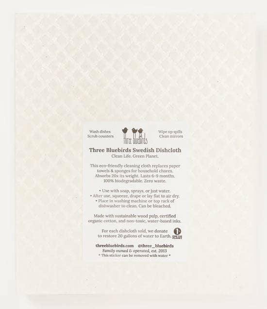Frogs and Flies Swedish Dishcloth La Vie Bien Frogs and Flies Swedish Dishcloth