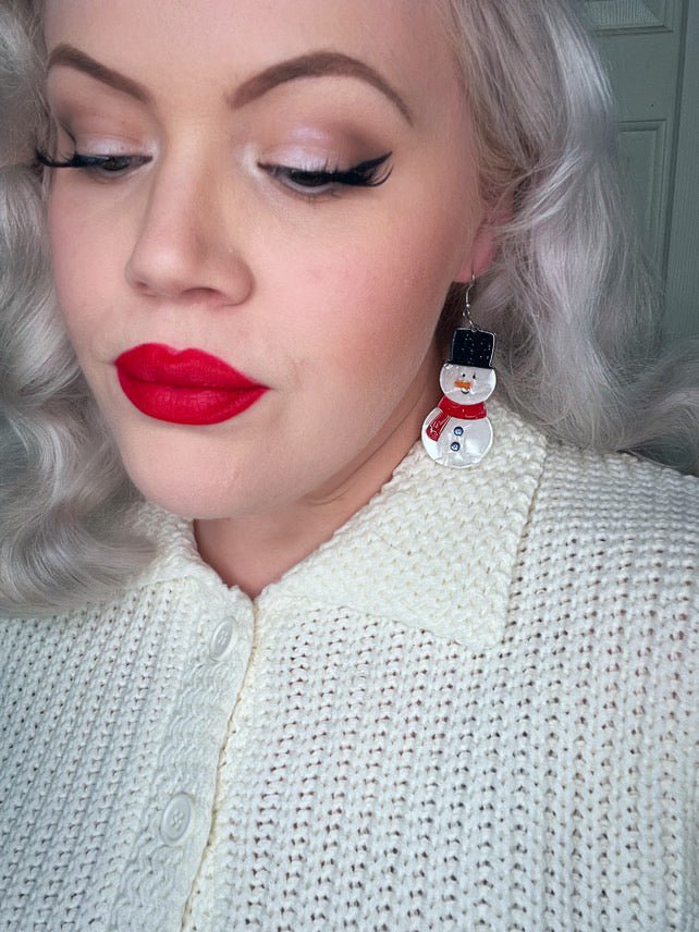 Frosty Friends Earrings by Lipstick & Chrome Earrings La Vie Bien Frosty Friends Earrings by Lipstick & Chrome