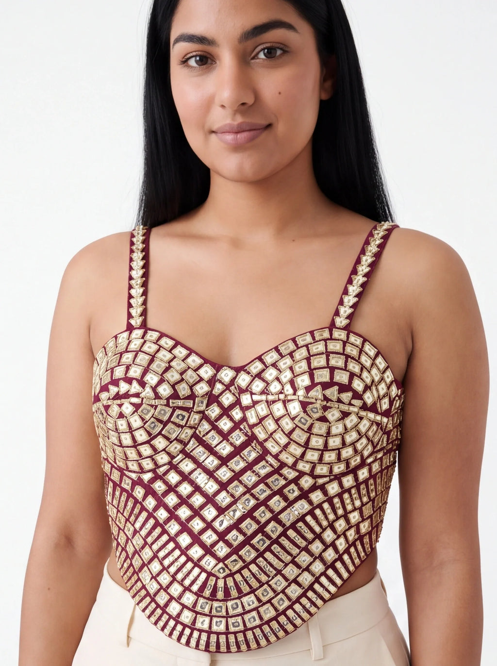 2124 - Backless blouse