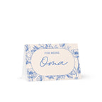 Für meine Oma German Grandmother birthday Greeting card, blank inside with envelope by La Vie Bien